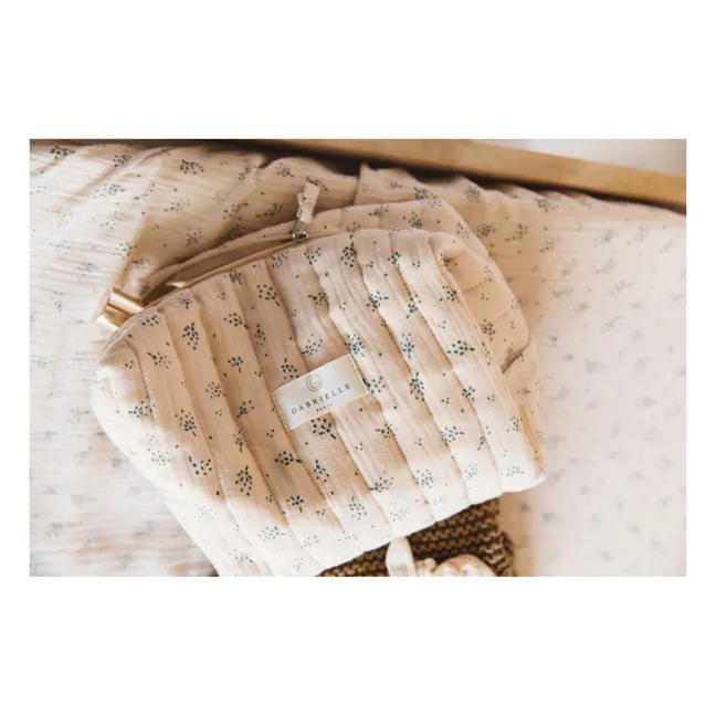Organic Cotton Toilet Bag | Beige