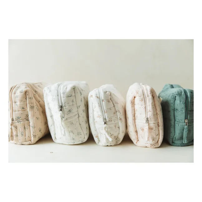 Organic Cotton Toilet Bag | Beige