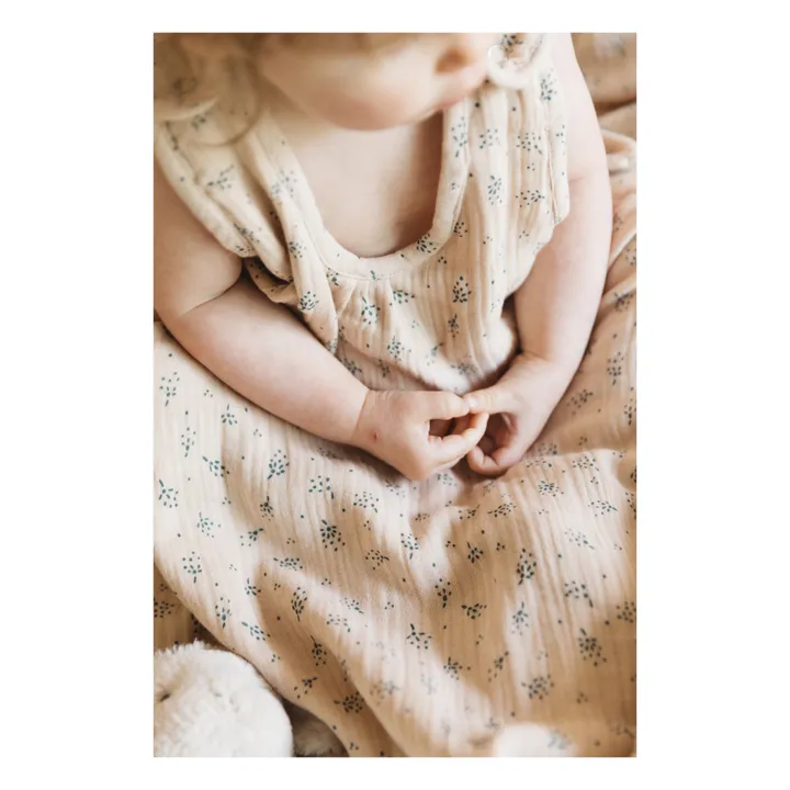 Organic Cotton Baby Sleeping Bag | Beige- Product image n°1