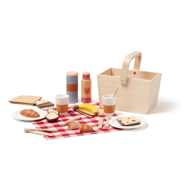 Cestino da picnic in legno- Immagine del prodotto n°0