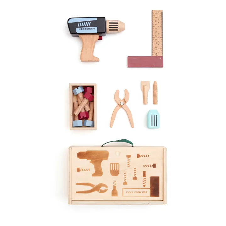 Malette à outils en bois- Image produit n°2