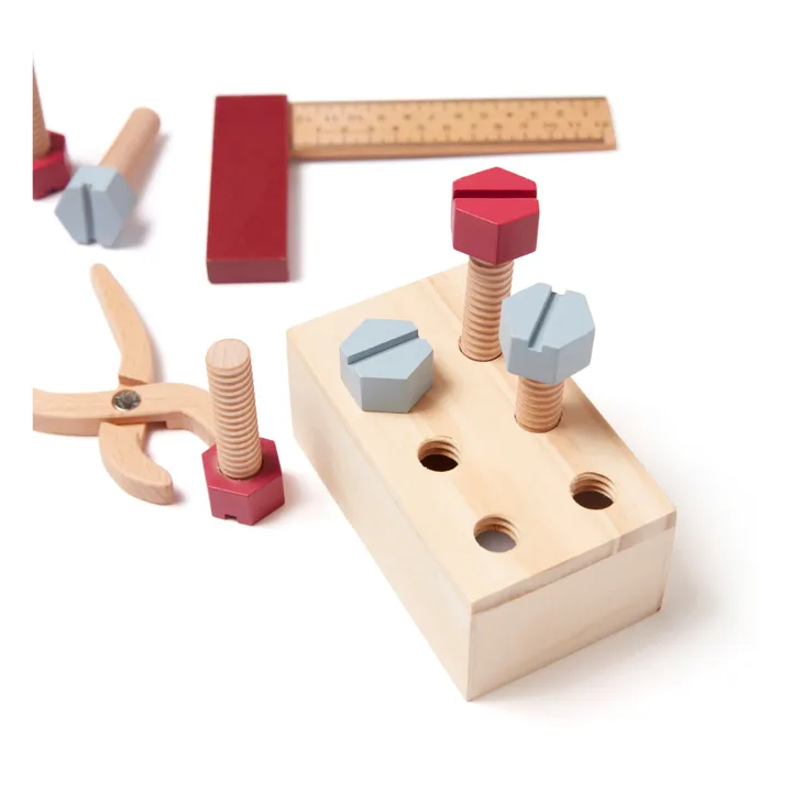 Malette à outils en bois- Image produit n°4