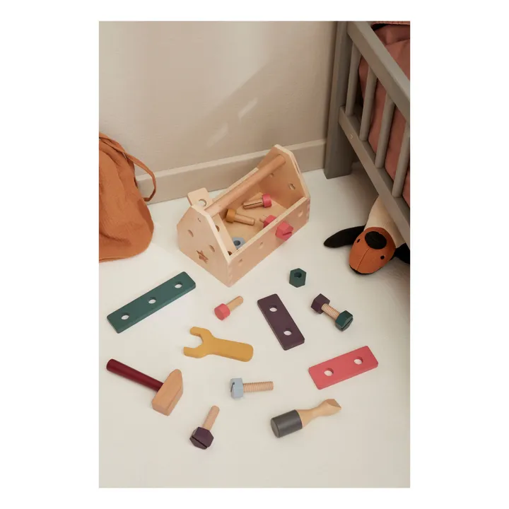 Caisse à outils en bois- Image produit n°2