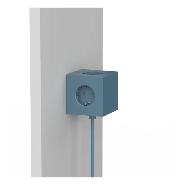 Verlängerungskabel Square 1 mit USB-Stecker | Blau