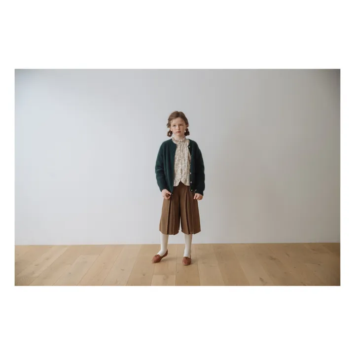 Falda-culotte de lana Layla | Marrón- Imagen del producto n°5