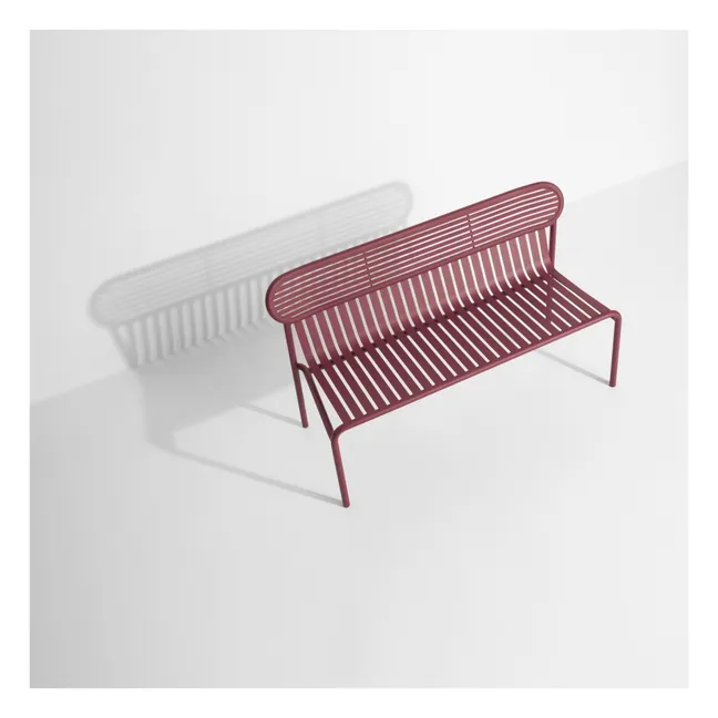 Weekend bench | Burgundy