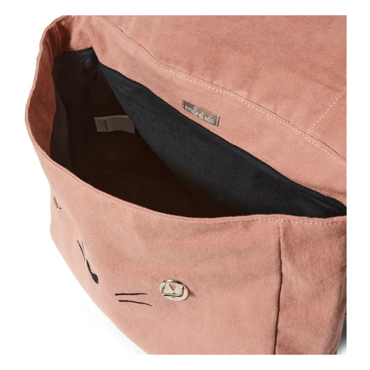 Rabbit Soft Bookbag | Pink- Product image n°3