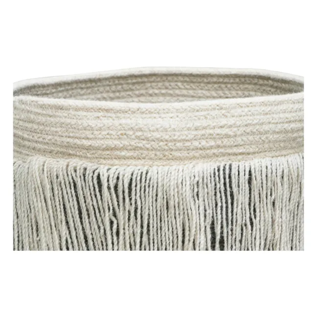 Cesta de almacenamiento Zarang Smallable X Lorena Canals | Gris Oscuro