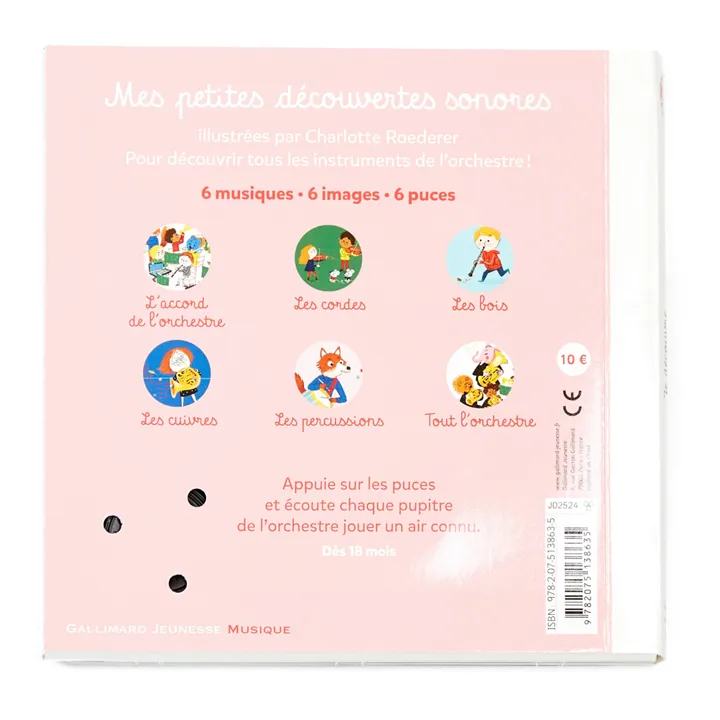‘Je découvre L’orchestre’ Book – Charlotte Roederer- Product image n°2