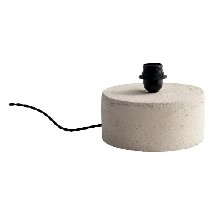 Lampe Kalé en grès | Blanc- Image produit n°3