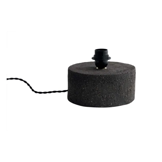 Kalé Stoneware Lamp | Black