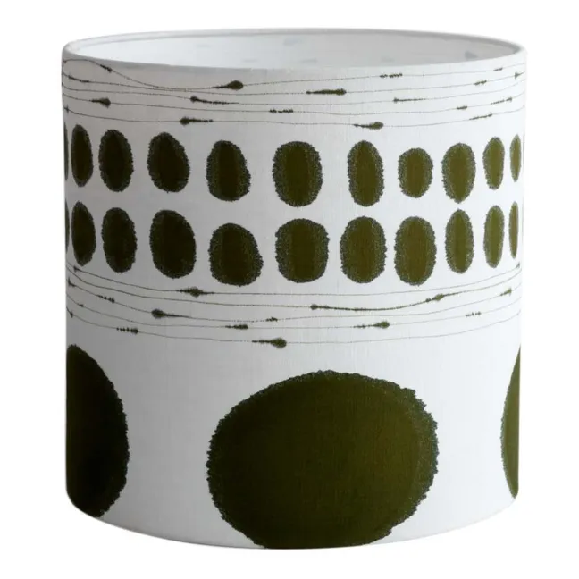Kalé Stoneware Lamp with Spot Lampshade | Green