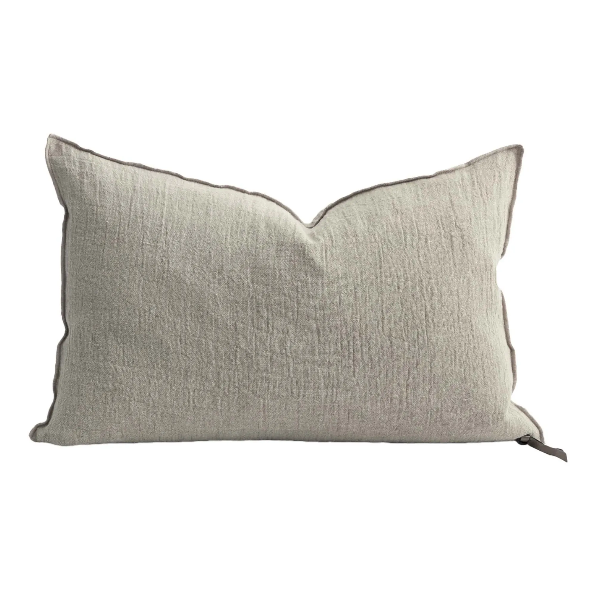 Maison de Vacances - Vice Versa Washed Linen Crepe Cushion Pillow