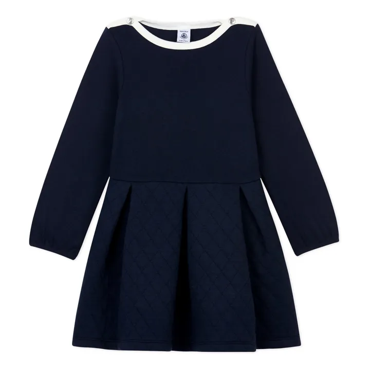 Touraine Sparkly Dress | Navy blue- Product image n°0