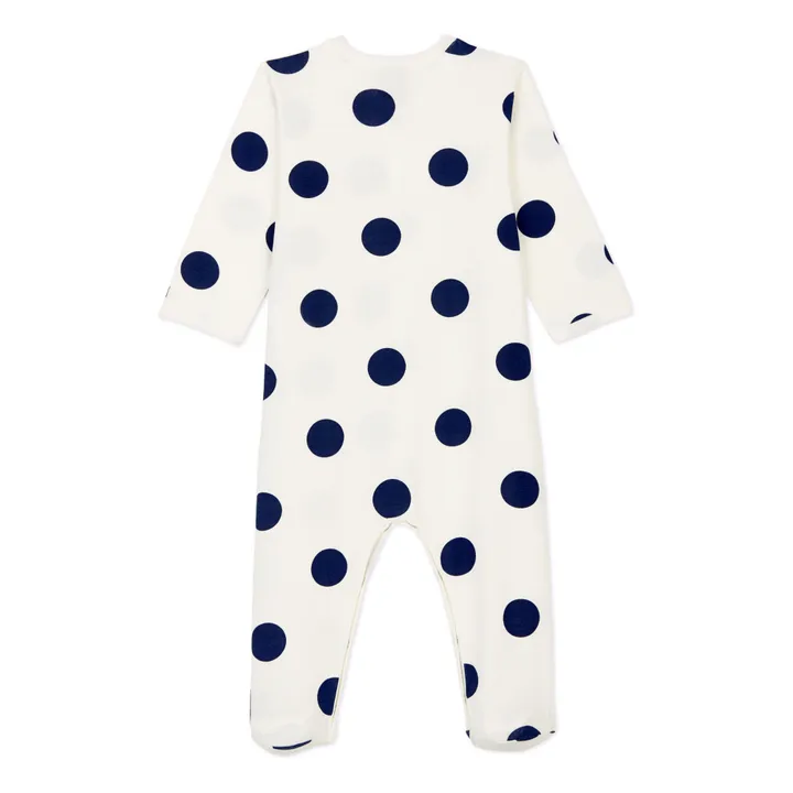 Pijama de algodón orgánico Tignes | Azul- Imagen del producto n°2