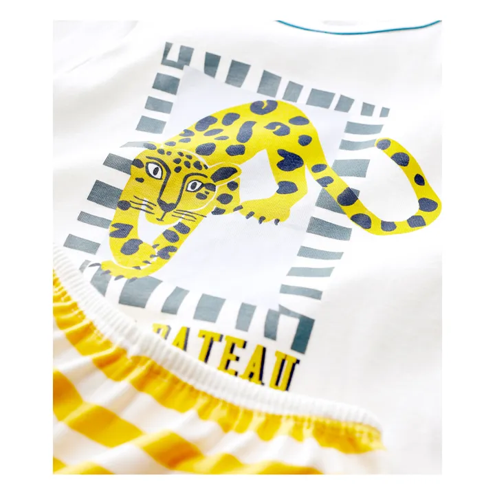 Conjunto de pijama León Tribord | Amarillo Mostaza- Imagen del producto n°1