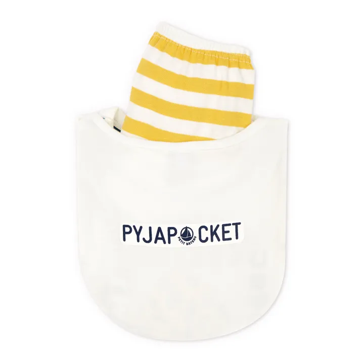 Tribord Lion Pyjama Set | Mustard- Product image n°2