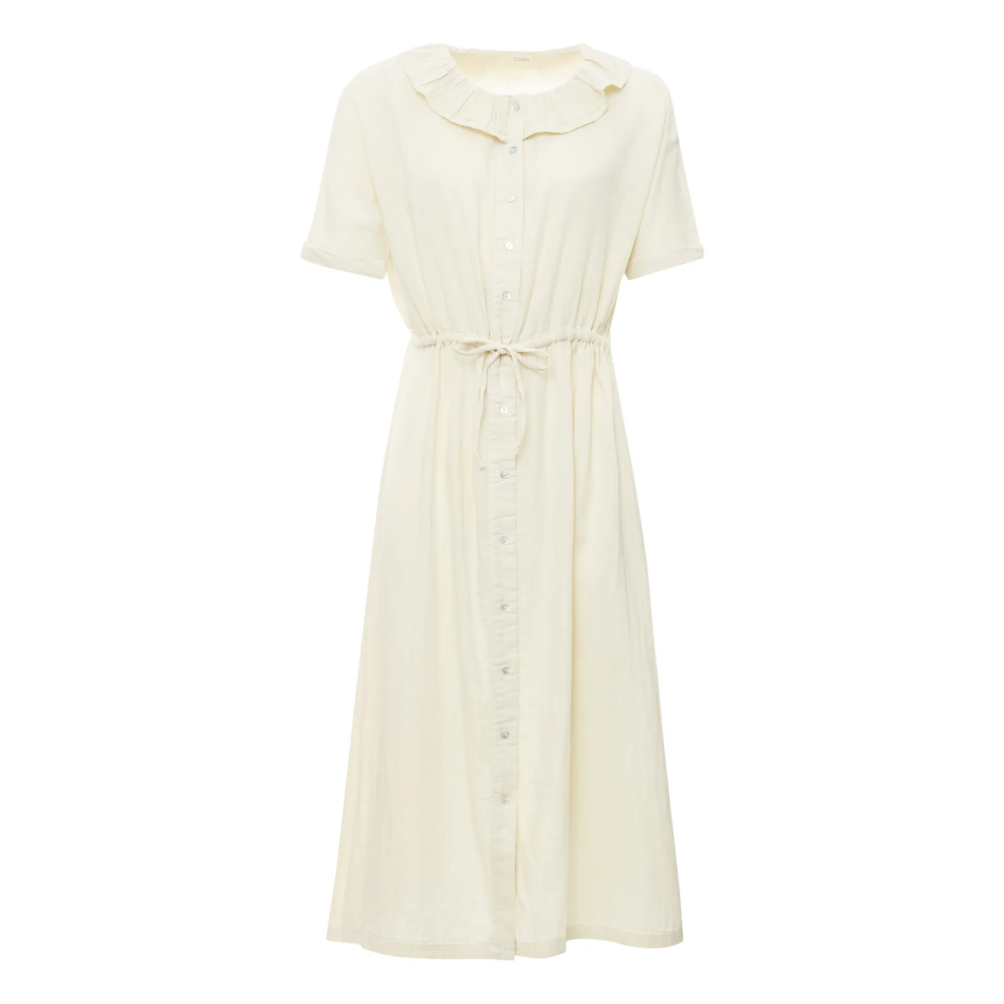 Poudre Organic Women's Cream Camarine Dress - Collection