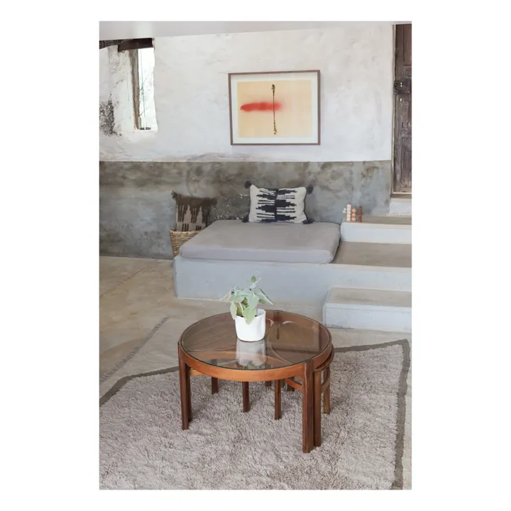 Zagros Rectangular Cushion - Smallable x Lorena Canals | Natural- Product image n°3