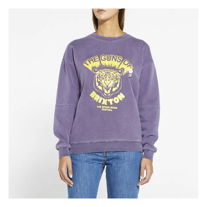 Sweatshirt Brixton | Violett- Produktbild Nr. 2
