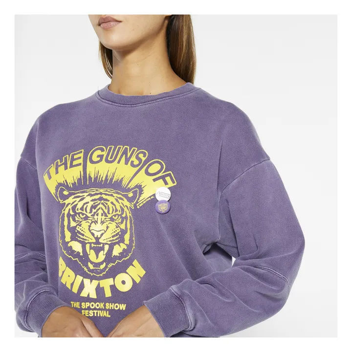 Sweatshirt Brixton | Violett- Produktbild Nr. 4
