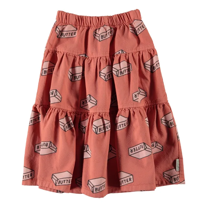 Long Skirt | Coral- Product image n°0
