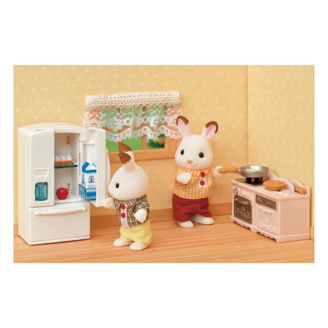 Le set d'ameublement cosy cottage et maman