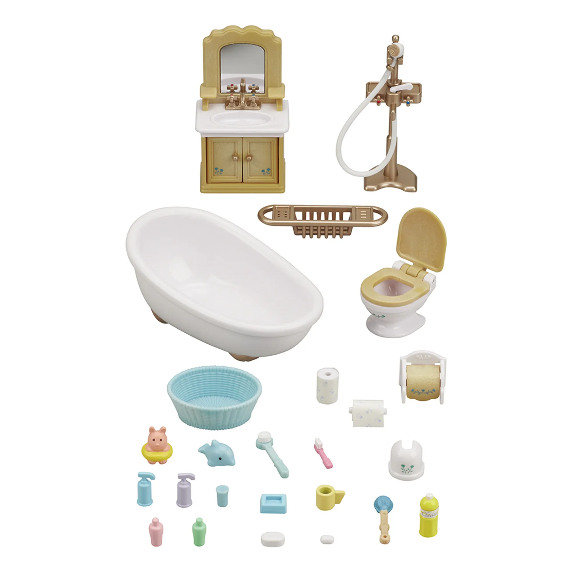 Sylvanian Families Multicoloured Toy Bathroom Set