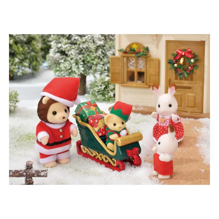 La slitta di Natale e il set di figurine- Immagine del prodotto n°1