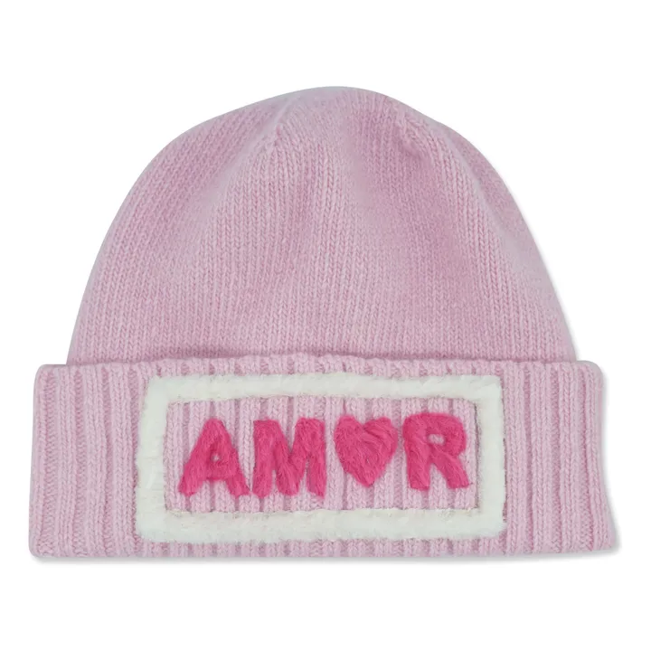 Minista Amor Beanie | Pale pink- Product image n°0