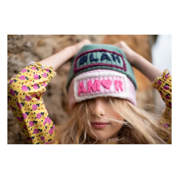 Minista Amor Beanie | Pale pink- Product image n°2