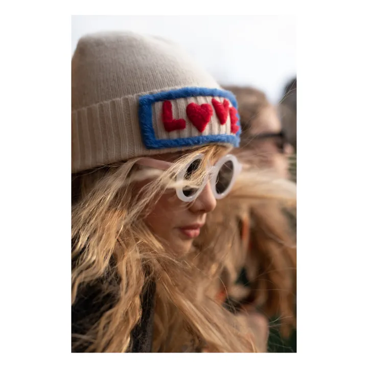 Mütze Minista Love | Grauweiß- Produktbild Nr. 1