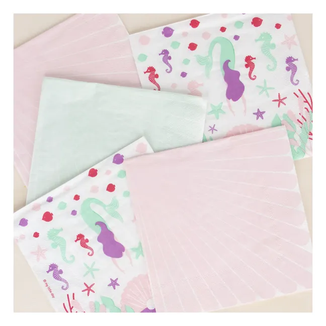 Pastel Paper Napkins - Set of 20 | Pale pink