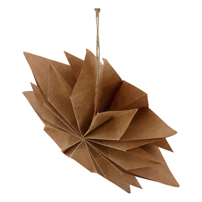 Adorno navideño Estrella de papel
