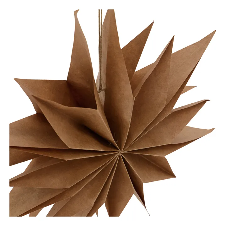 Décoration de Noël étoile en papier- Image produit n°4