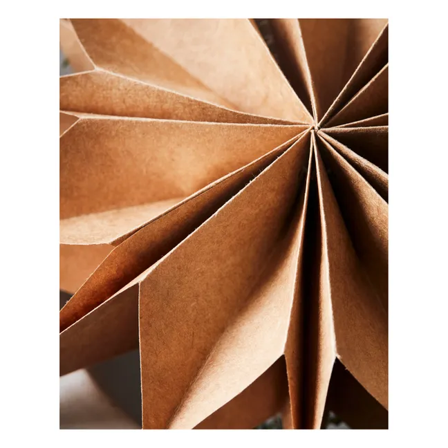 Adorno navideño Estrella de papel