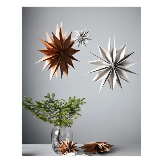 Adorno navideño Estrella de papel