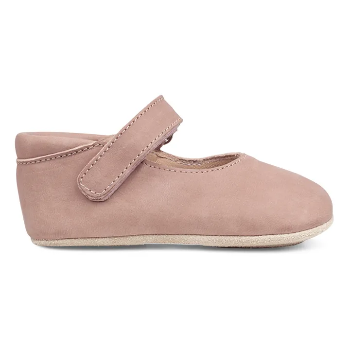 Velcro Ballet Flats | Dusty Pink- Product image n°0