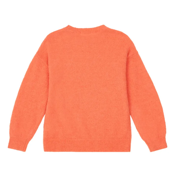 Maglione in lana e alpaca Veil | Rosso- Immagine del prodotto n°2