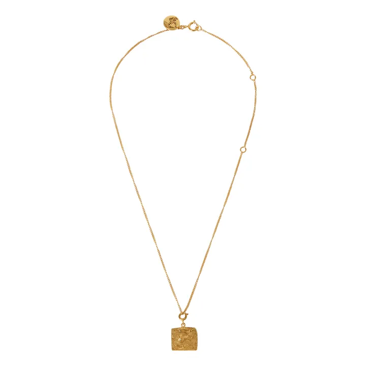 Nymphe Halskette Set mit 2 Charms | Gold- Produktbild Nr. 3