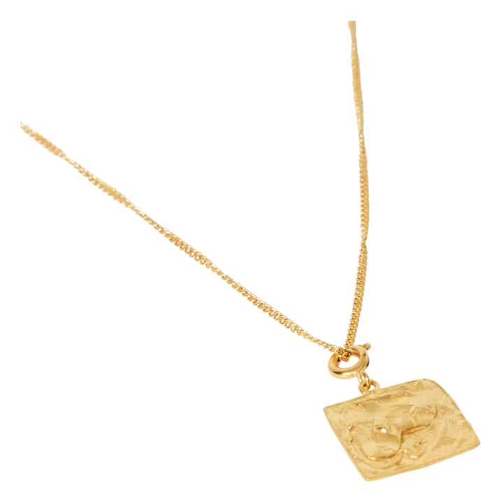 Nymphe Halskette Set mit 2 Charms | Gold- Produktbild Nr. 4