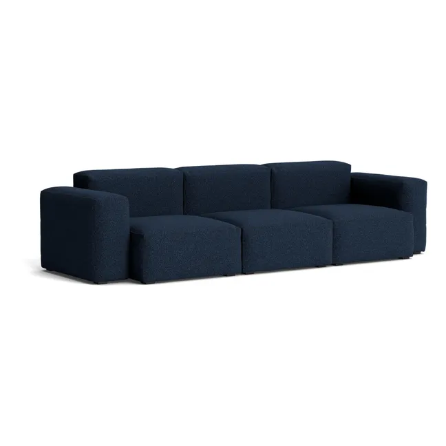 Canapé Mag Soft Low Armrest 3 seater Combinaison 1 | Bleu marine