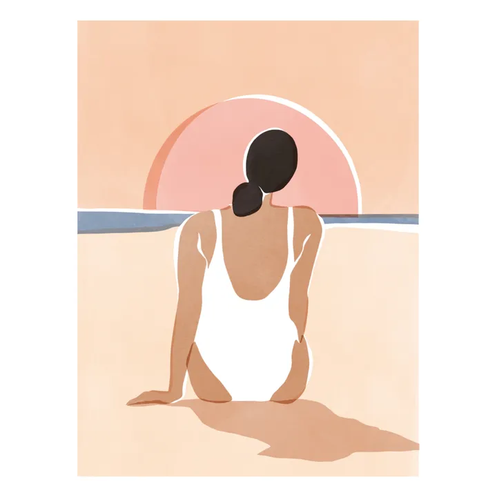 ‘Found Me by the Beach’ Poster- Product image n°0
