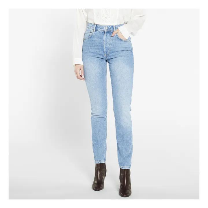 The Billy Stretch High Rise Organic Cotton Jeans | Eternal Sunshine- Product image n°2