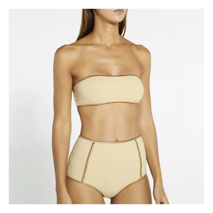 Montauk Reversible Two-piece Swimsuit | Sand- Product image n°1