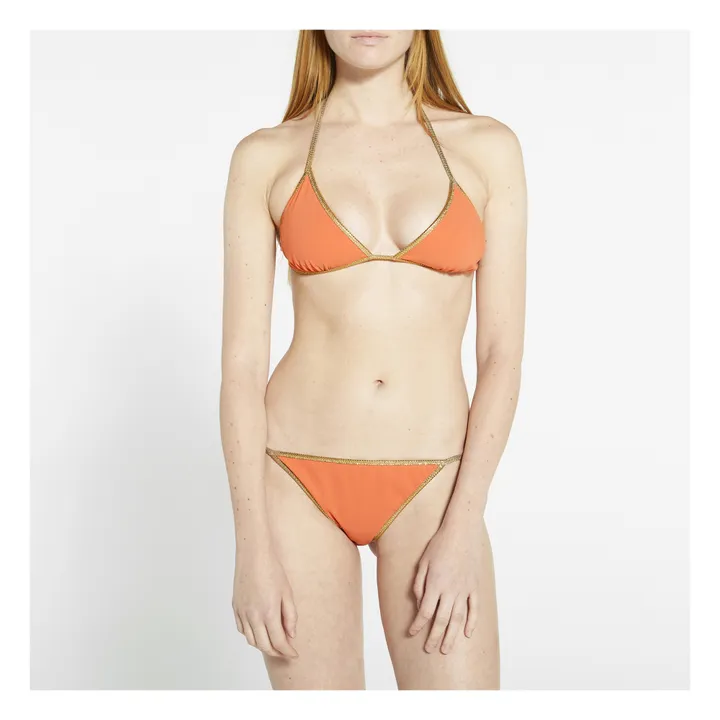 Bikini reversible Hampton | Rojo ladrillo- Imagen del producto n°4