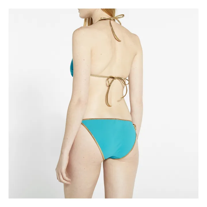 Badeanzug zweiteilig Reversibel Bikini Hampton | Grün- Produktbild Nr. 2