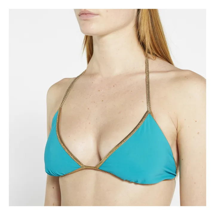 Badeanzug zweiteilig Reversibel Bikini Hampton | Grün- Produktbild Nr. 3