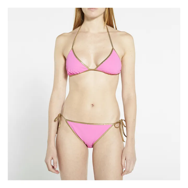 Badeanzug zweiteilig Reversibel Bikini Hampton | Rosa- Produktbild Nr. 1