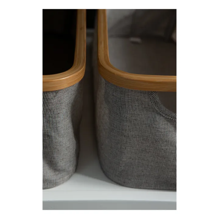 Korb aus Baumwolle & Bambus- Produktbild Nr. 2